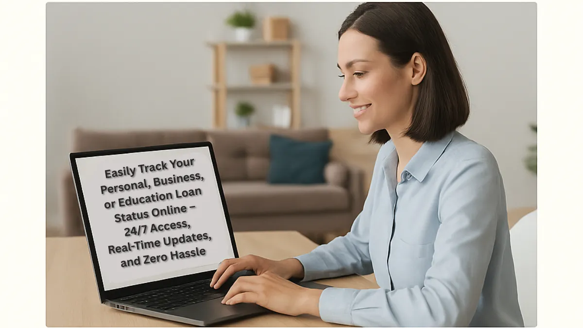 Easily Track Your Personal, Business, or Education Loan Status Online